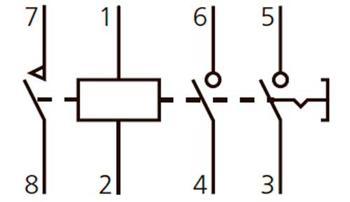 Схема подключения реле РЭУ-11-30