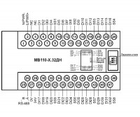 Общий чертеж МВ110-24/220.32ДН