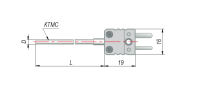 Конструктивные исполнения термопар с кабельным выводом модель 364