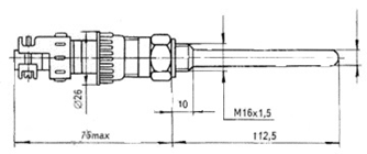 Рис.1. Чертеж П-1 приемника