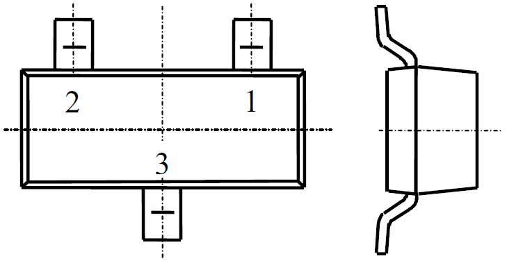 Схема корпуса SOT-23