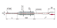 Конструктивные исполнения термопар с кабельным выводом модель 174