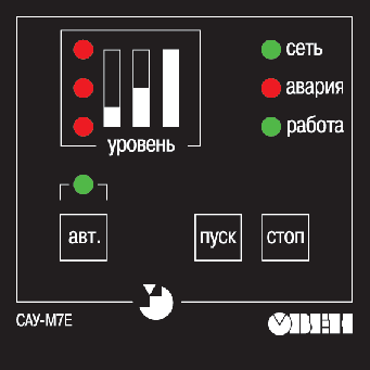 Элементы управления ОВЕН САУ-М7Е