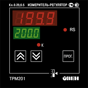 Элементы управления ОВЕН ТРМ201