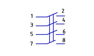 Схема подключения тумблера ТВ1-4M